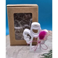 Kleiner Schutzengel aus Raysin – Handgegossen & Geschenkverpackt