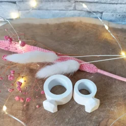 Kleines Gastgeschenk Hochzeit, Raysin Ring, 2er-Set Ringe, Deko Ring Hochzeit, Deko Ring, Deko Ringe, Ringe Deko , Ringe