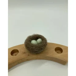 kleines gefilztes Vogelnest