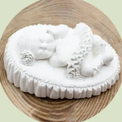 Kleines Geschenk-Set "Zur Geburt" für Mädchen | Geburtstag | Kerzenset | Geschenk | Geschenkset | Mitbringsel