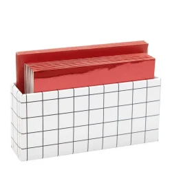 Kleines Kartenset in A7 Spiegelkarton rot