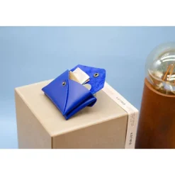 Kleines Portemonnaie für Damen mit doppelter Vordertasche. Minimalistische Doubleface Brieftasche (Unisex).