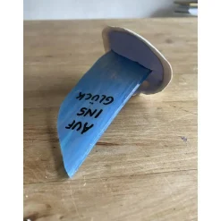 Kleines Segelboot mit Botschaft, Sprüche, Geschenk oder Dekoratives, Segelschiff