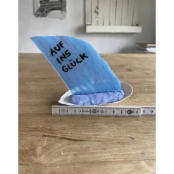 Kleines Segelboot mit Botschaft, Sprüche, Geschenk oder Dekoratives, Segelschiff