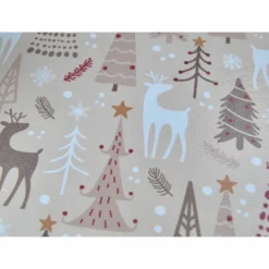 kleines Weihnachtsalbum Fotoalbum Album Weihnachten Weihnachtsgeschenk personalisiert Winterwald Wald Tiere Hirsch Familie Geschenk