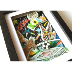 Köln Fussball Stadion 3D bild gerahmt Geschenk fussballfans verein fan wandbild