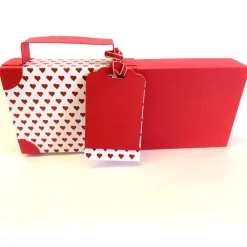 Koffer aus Karton – Handgemachte Geschenkverpackung für Urlaub, Reisegutschein oder Geldgeschenk (12x9x3,5cm)