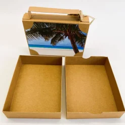 Koffer aus Karton – Handgemachte Geschenkverpackung für Urlaub, Reisegutschein oder Geldgeschenk (15x11x3,5cm)