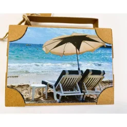 Koffer aus Karton – Handgemachte Geschenkverpackung für Urlaub, Reisegutschein oder Geldgeschenk (15x11x3,5cm)