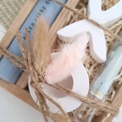 Kommunion Geldgeschenk Kommunionsgeschenk Fisch Var. 1 Kerzenhalter rund Reagenzglas Jungen Mädchen Kommunionskerze Guts