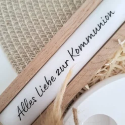 Kommunion Geldgeschenk Kommunionsgeschenk Kerzenhalter Fisch Reagenzglas Geschenkset Jungen Mädchen Kommunionskerze Guts