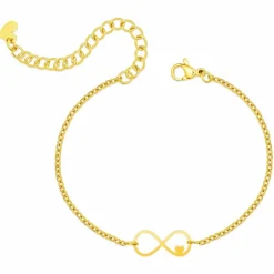 Kommunion Geschenk Mädchen – Armband mit Karte & Geschenkbox aus Edelstahl - Kommunionsgeschenk