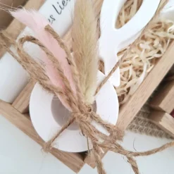 Kommunion Kommunionsgeschenk zwei Fische Kerzenhalter rund Geschenkset für Jungen und Mädchen Kommunionskerze Kerzenset