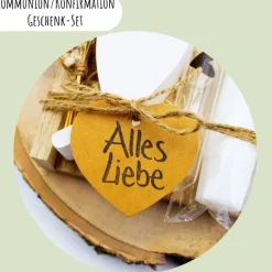 Kommunion oder Konfirmation Geschenk-Set | personalisierbar | Geldgeschenk | Geschenkidee | Glaube | Kirche
