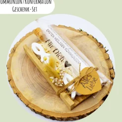 Kommunion oder Konfirmation Geschenk-Set 