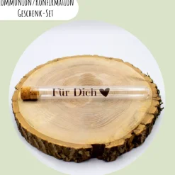 Kommunion oder Konfirmation Geschenk-Set | personalisierbar | Geldgeschenk | Geschenkidee | Glaube | Kirche