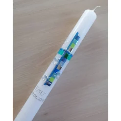 Kommunionkerze Junge Mädchen 40x4