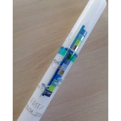 Kommunionkerze Junge Mädchen 40x4