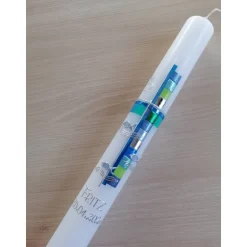 Kommunionkerze Junge Mädchen 40x4