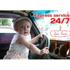 Kommunionkerze Taufkerze lang Mädchen Jungen gelb gold Sterne Name Datum individualisierbar