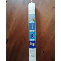 Kommunionkerze 40x4 cm, Mädchen, Jungen