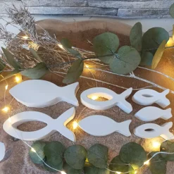 Kommunions Fische aus Raysin – Handgemachte Deko & Gastgeschenke für Kommunion, Taufe & Konfirmation