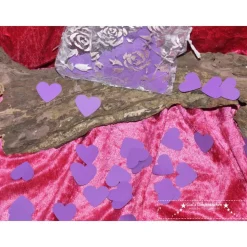 Konfetti Hochzeit Herzkonfetti Wunsch Farbe oder lila