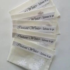 Konfetti-Tütchen, Set mit 5 Tütchen, ☆ Instant Winter - Schnee to go ☆