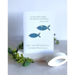 Konfirmation * Glückwunsch * Konfirmationskarte * Grußkarte