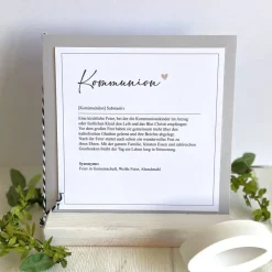Konfirmation * Kommunion * Taufe * Glückwunsch * Glückwunschkarte * Grußkarte