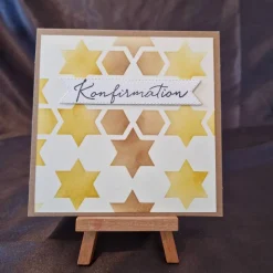 Konfirmation - Sterne - Bunt - Geschenk