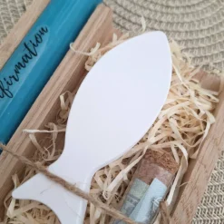 Konfirmation Geldgeschenk Konfirmationsgeschenk mit einem Fisch (Var 2) Kerzenhalter rund Geschenkset für Jungen Mädchen