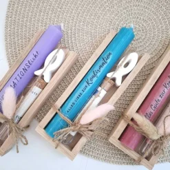 Konfirmation Geldgeschenk Konfirmationsgeschenk mit Fisch Reagenzglas Geschenkset für Jungen und Mädchen Konfirmationske