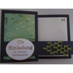 Konfirmation Kommunion Taufe Firmung Double Z Karte
