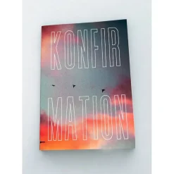 Konfirmationskarte Klappkarte A6 - Psalm 139,5 – Modernes Design Glaube Liebe Hoffnung -Edles 300g Papier