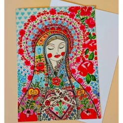 Konvolut Kunstpostkarten, 5 Stück Weihnnachtskarten, Grußkarten,  nach Originalgemälden aus eigenem Atelier