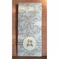 Konzertkartenverpackung " für Dich " Schmetterlinge