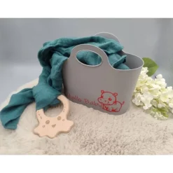 Körbchen "Hallo Baby" mit Nilpferd