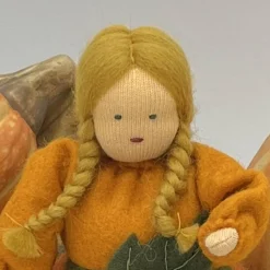 Kürbis - Jahreszeitentisch - Blumenmädchen  - Herbst