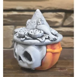 Kürbis Figur- Halloween - Dekoration - Handarbeit