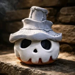 Kürbis Figur- Halloween - Dekoration - Handarbeit