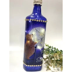 Kreative Dekoflasche 