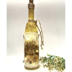 Kreative Dekoflasche 