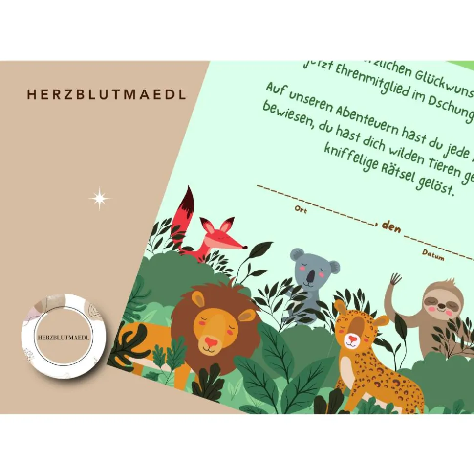 Kreative Kindergeburtstag Mitgebsel für eine unvergessliche Feier | Dschungelparty | Mitgebsel Kinderparty | kleine Gesc