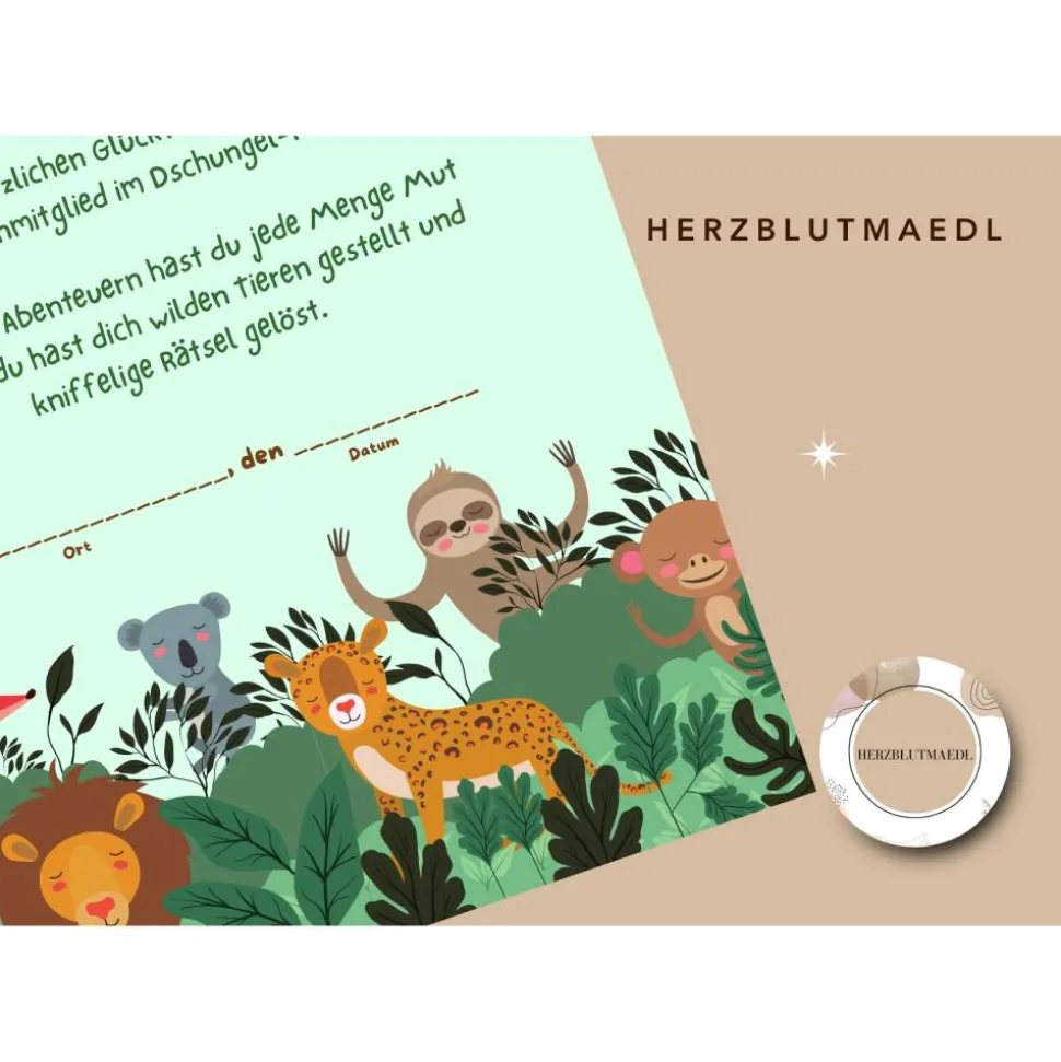 Kreative Kindergeburtstag Mitgebsel für eine unvergessliche Feier | Dschungelparty | Mitgebsel Kinderparty | kleine Gesc