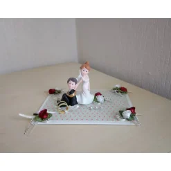 Kreatives Geldgeschenk Hochzeit – Brautpaar abgeschleppt als Tischdeko & Geschenkidee