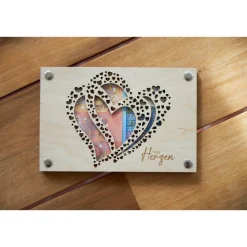 Kreatives Geldgeschenk Hochzeit & Geburtstag – Herzmotiv Geldverpackung als Geschenkidee, Reise, Geburt