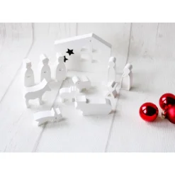 Krippe * Weihnachten *  Hygge * Deko * Mini