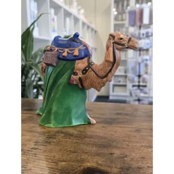 Krippenfiguren aus Keramik - Kamel - Stall - Weihnachtsdekoration