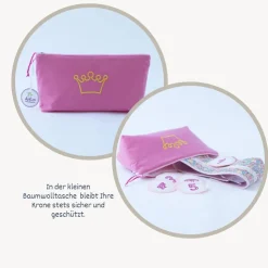 Krone für den Kindergeburtstag, Geburtstagskrone, Kinderkrone, Geburtstagskrone mit Zahlen, Erster Geburtstag